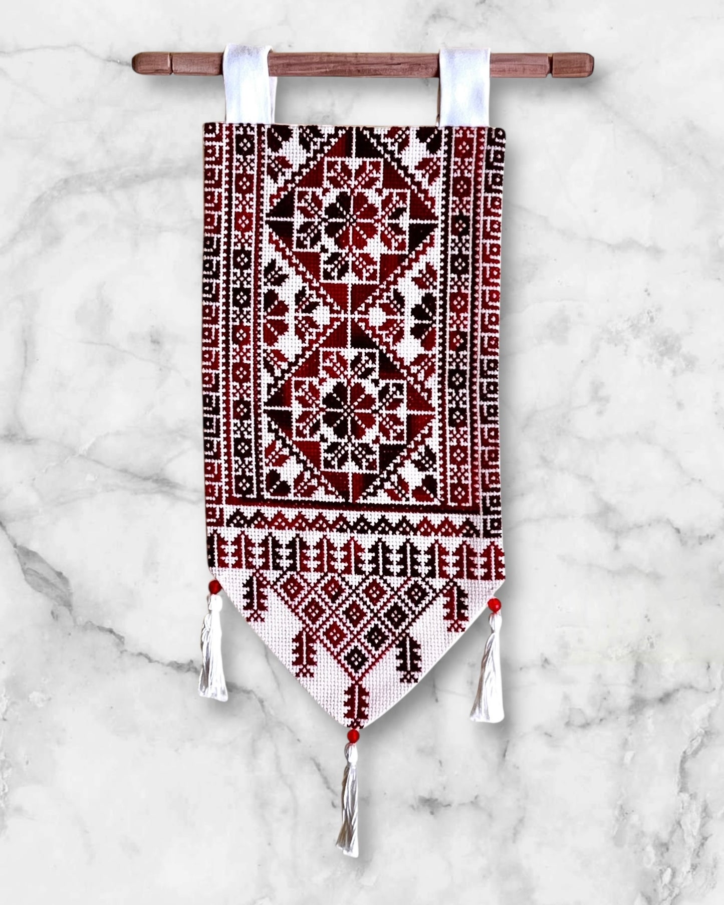 Handmade Palestinian Tatreez Wall Hanging