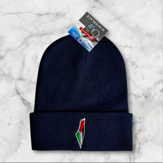 Palestine Embroidered Beanies