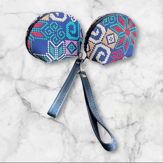 Authentic Palestinian Embroidered (tatreez) Coin Pouches