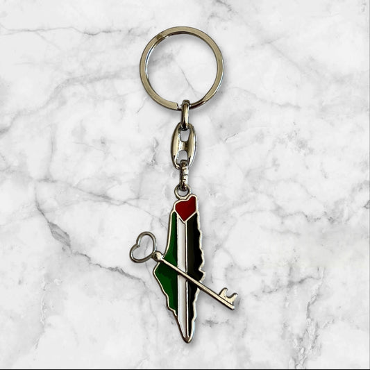 Assorted Palestinian Keychains – Traditional & Cultural Motifs