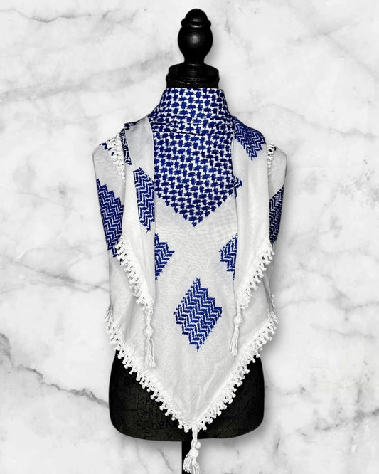 Classic Authentic keffiyehs and unique colored keffiyehs