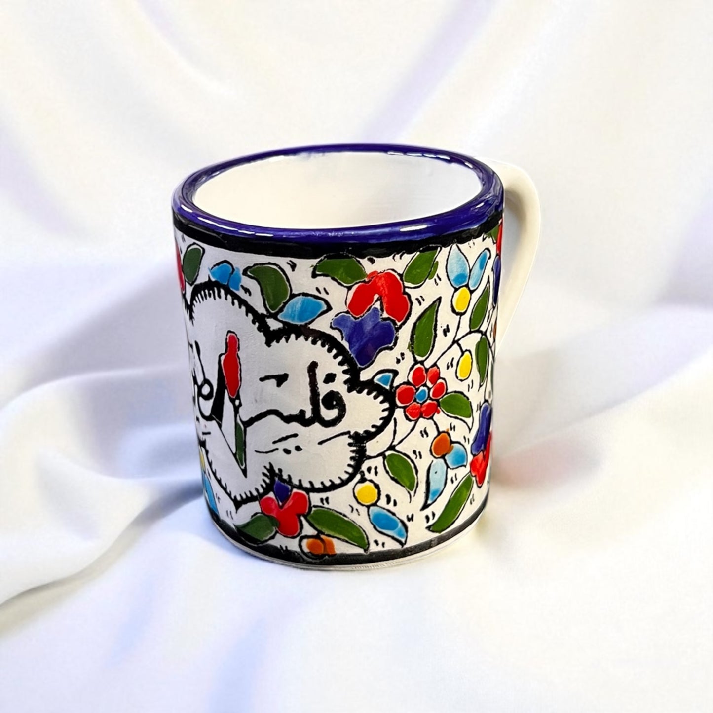 Handmade Palestinian Ceramic Mugs