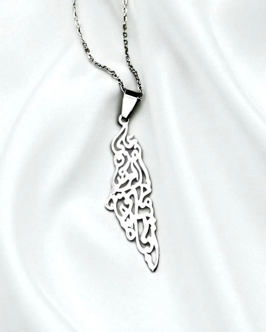 Stainless Steel Palestinian Necklaces