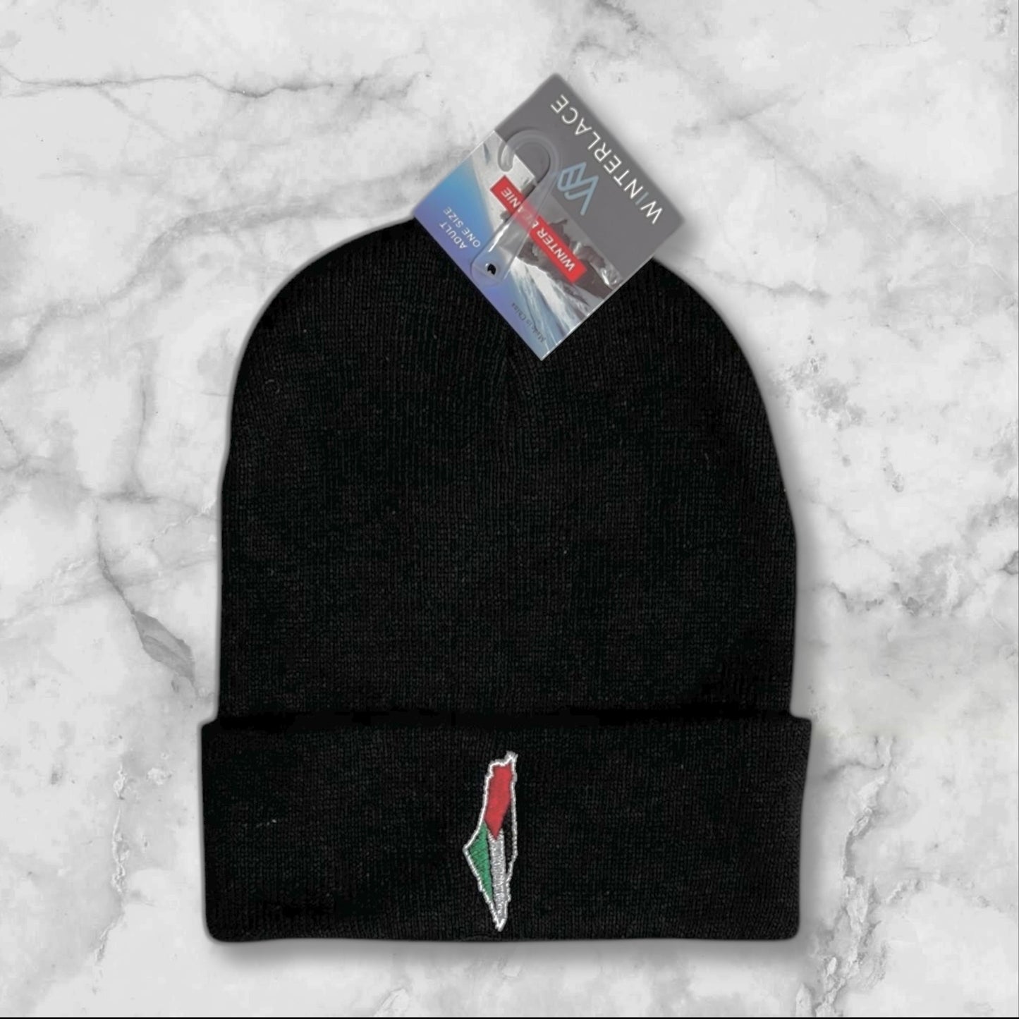 Palestine Embroidered Beanies