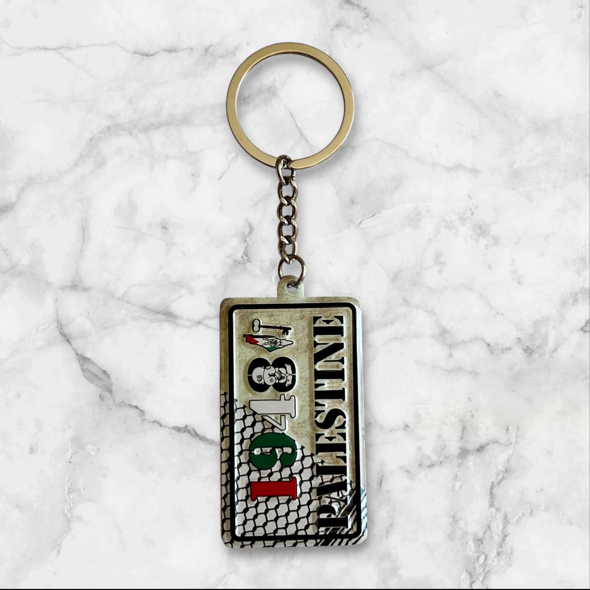 Assorted Palestinian Keychains – Traditional & Cultural Motifs