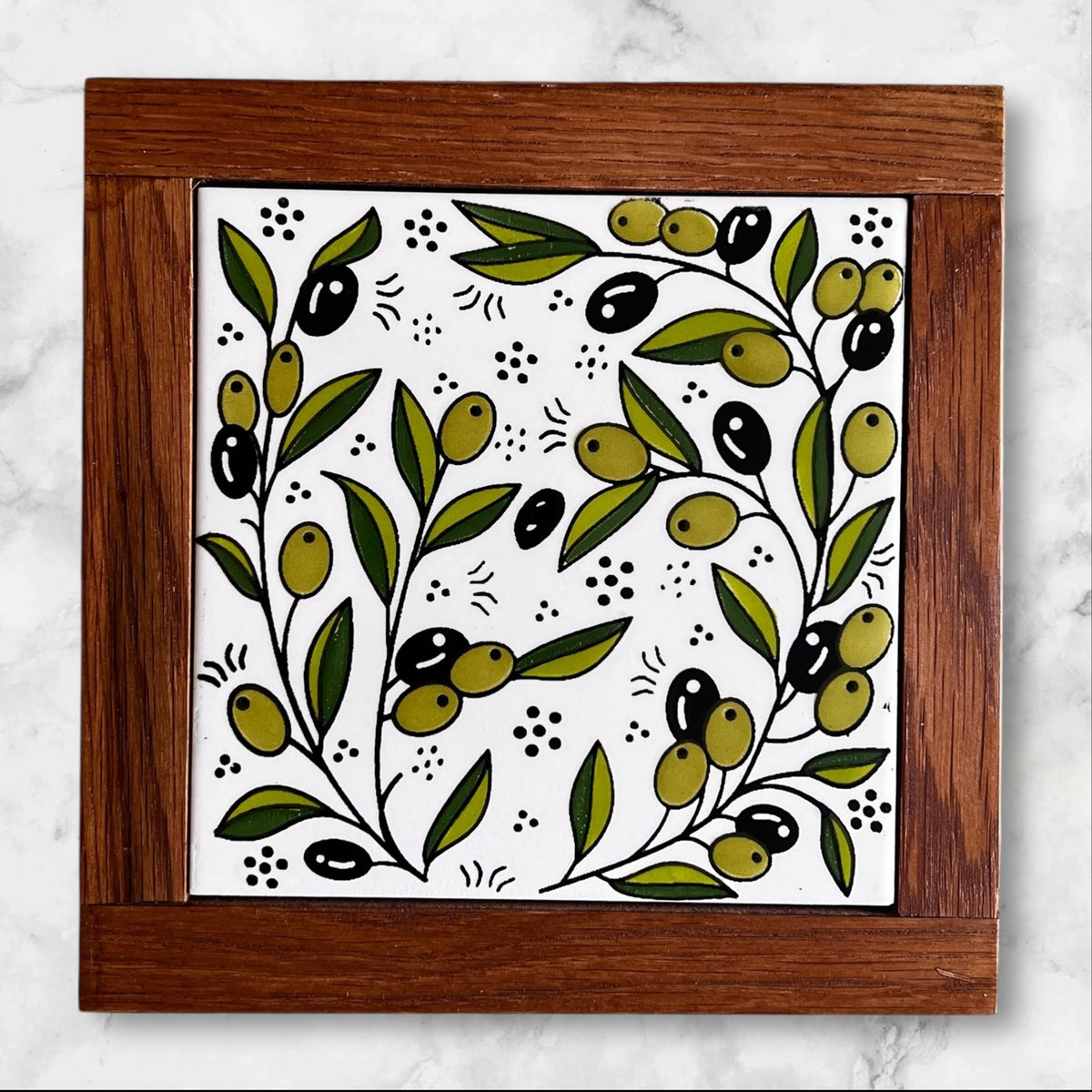 Handmade Palestinian Ceramic Plates & Framed Tiles