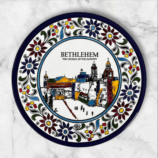 Handmade Palestinian Ceramic Plates & Framed Tiles