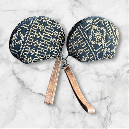 Authentic Palestinian Embroidered (tatreez) Coin Pouches