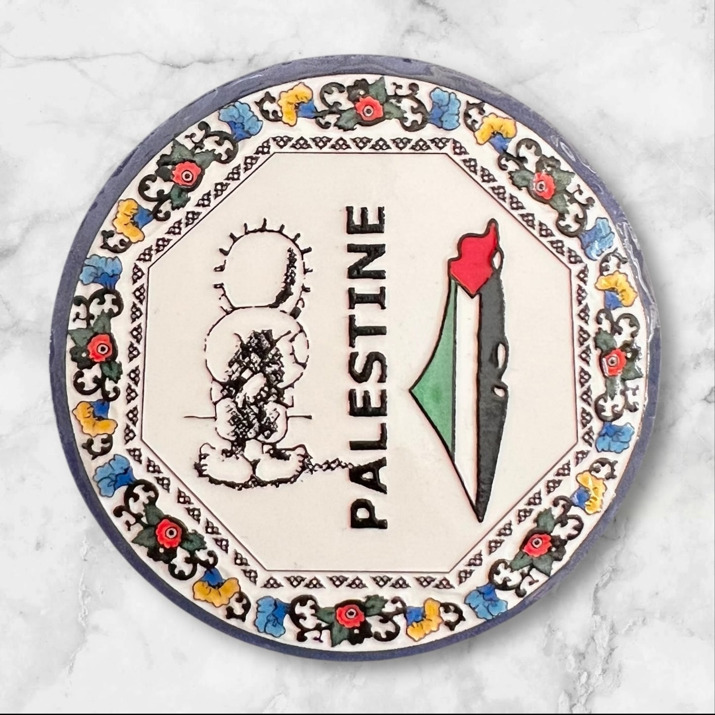 Assorted Palestinian Magnets – Traditional & Cultural Motifs