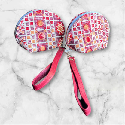 Authentic Palestinian Embroidered (tatreez) Coin Pouches