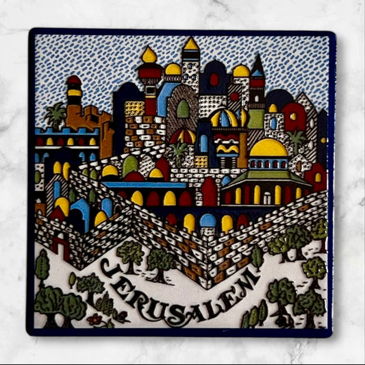 Assorted Palestinian Magnets – Traditional & Cultural Motifs