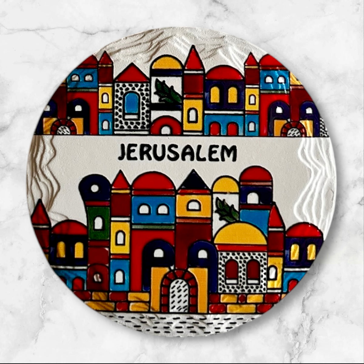 Assorted Palestinian Magnets – Traditional & Cultural Motifs