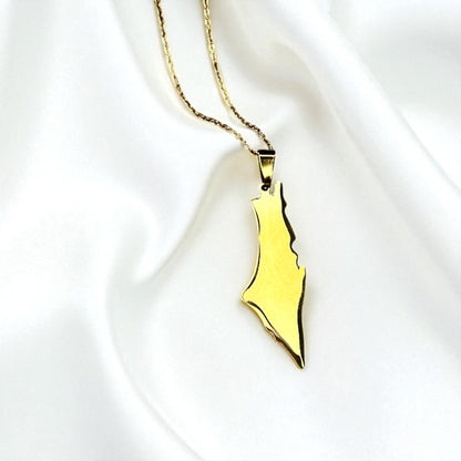 Stainless Steel Palestinian Necklaces