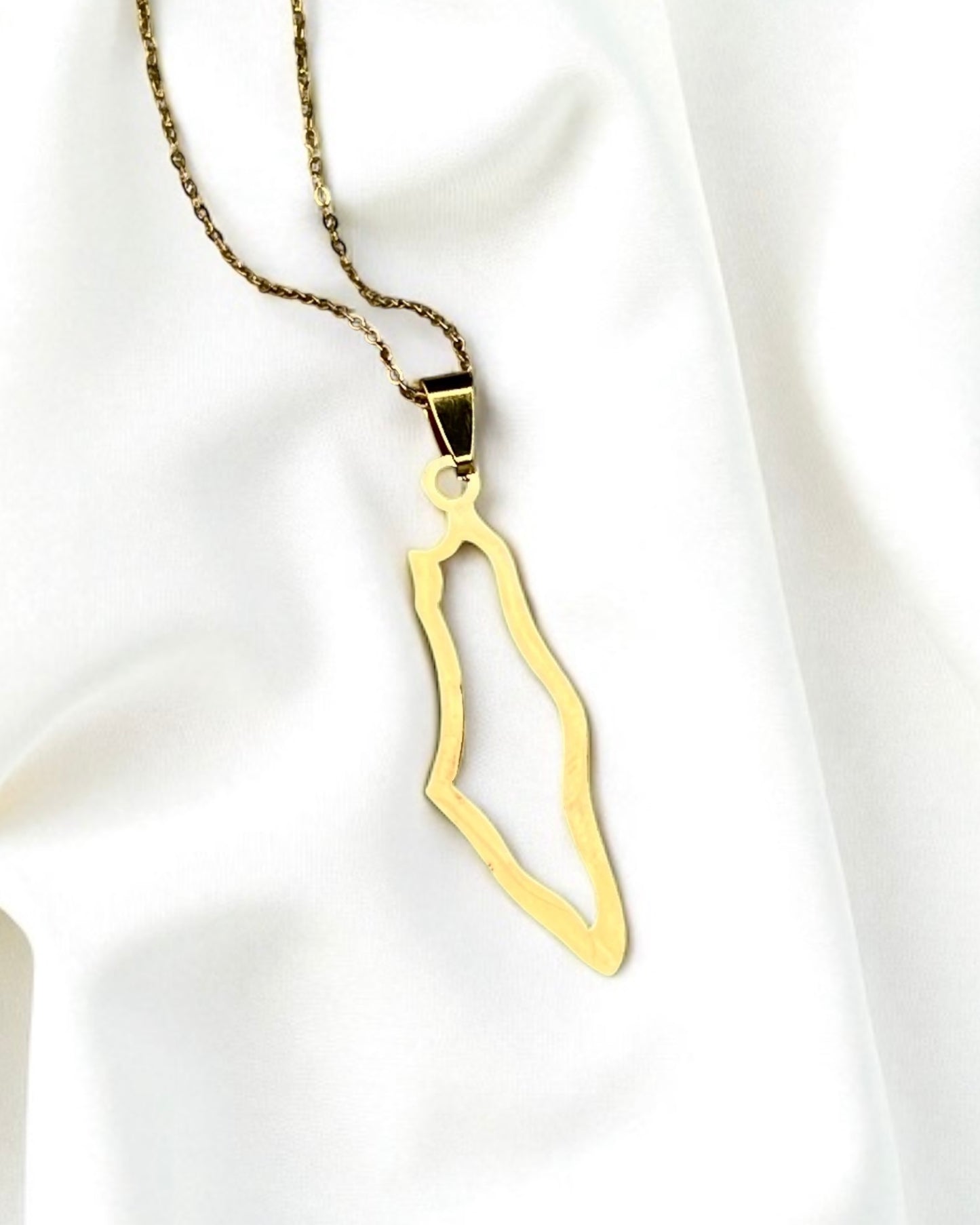 Stainless Steel Palestinian Necklaces