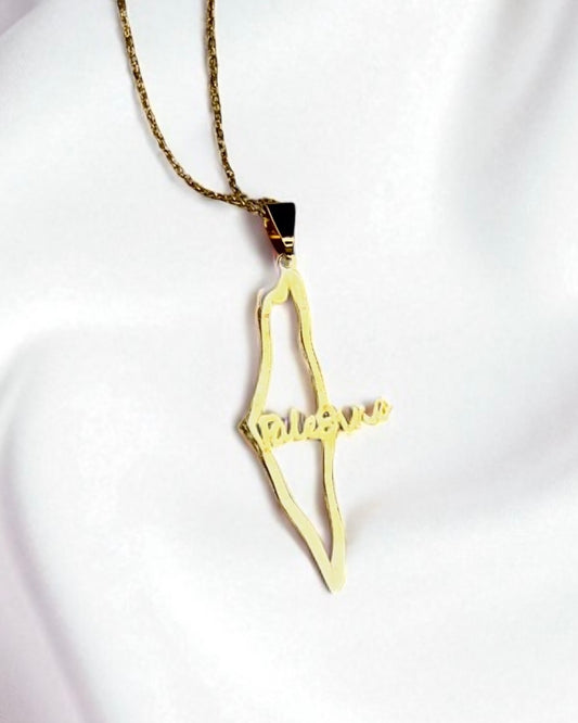 Stainless Steel Palestinian Necklaces