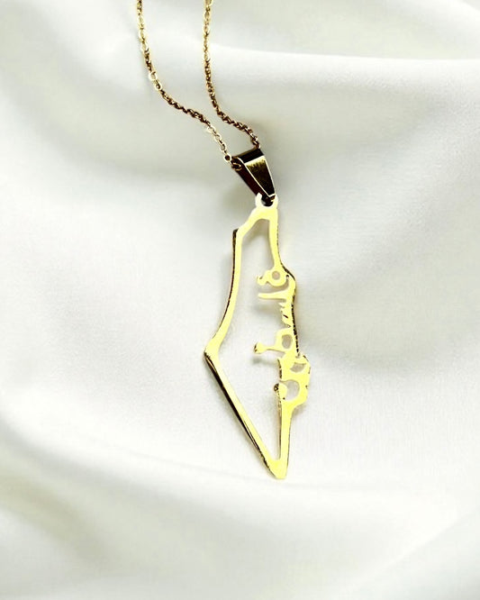 Stainless Steel Palestinian Necklaces