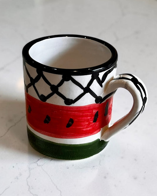 Handmade Palestinian Ceramic Mugs