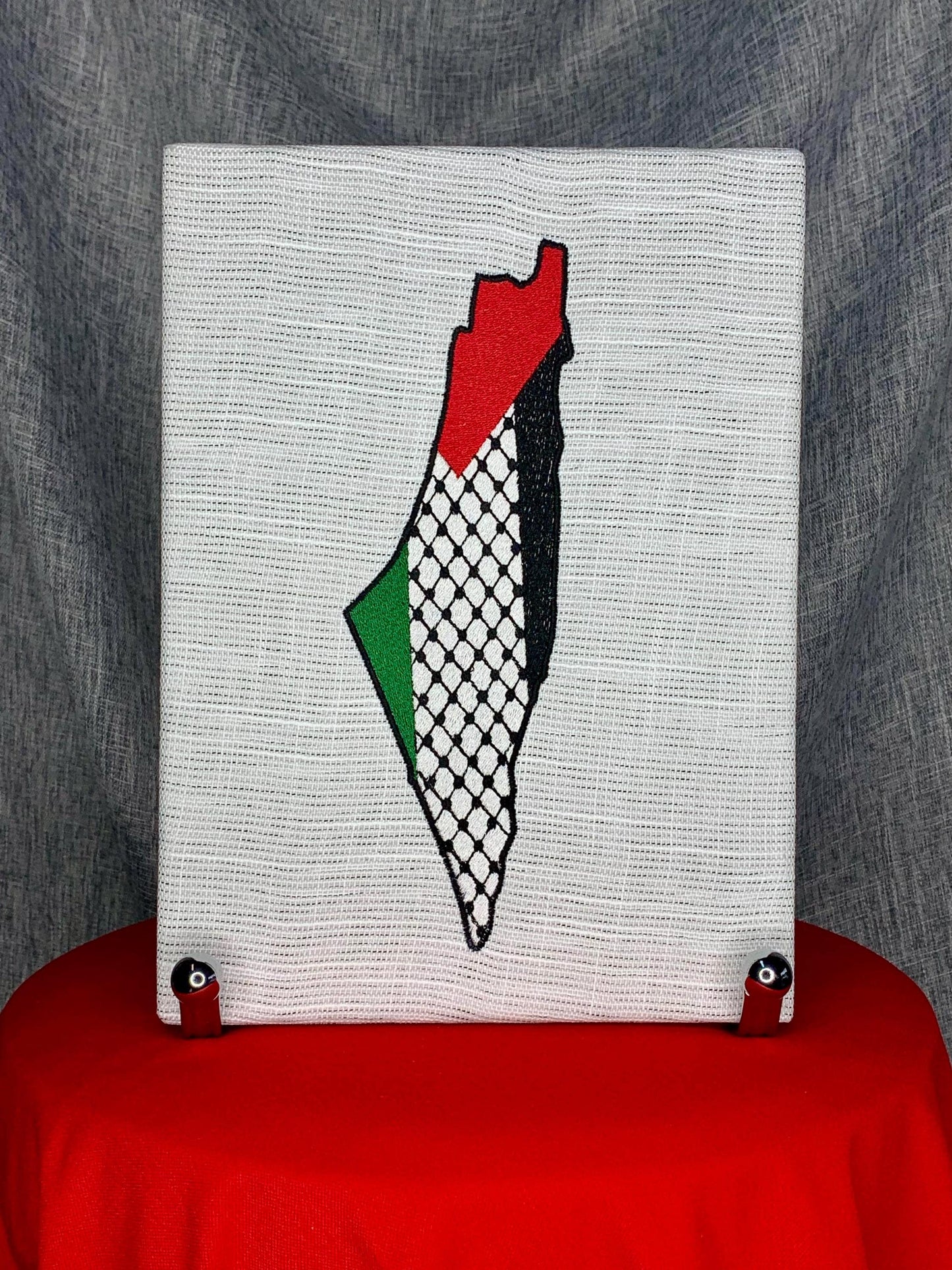 Palestinian Embroidered Fabric Artwork