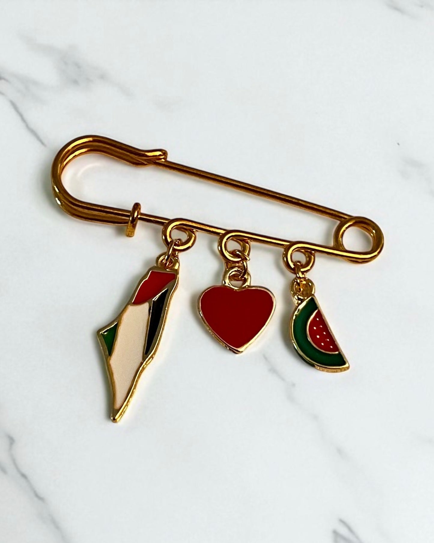 Assorted Palestinian Pins